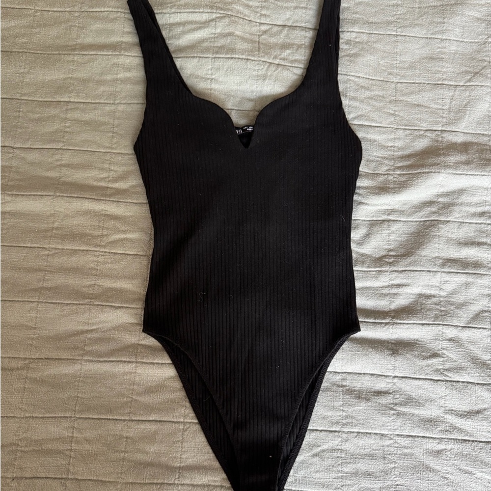 Zara Black Bodysuit